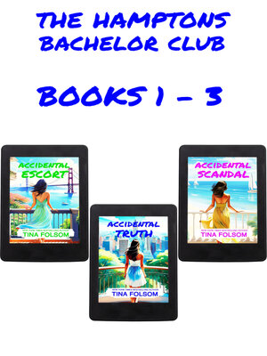 cover image of The Hamptons Bachelor Club, Books 1-3